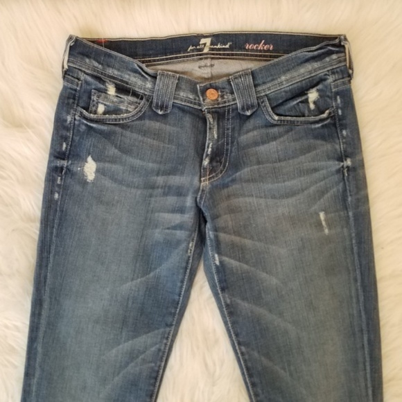 7 FOR ALL MANKIND The Rocker Jeans - Picture 2 of 7